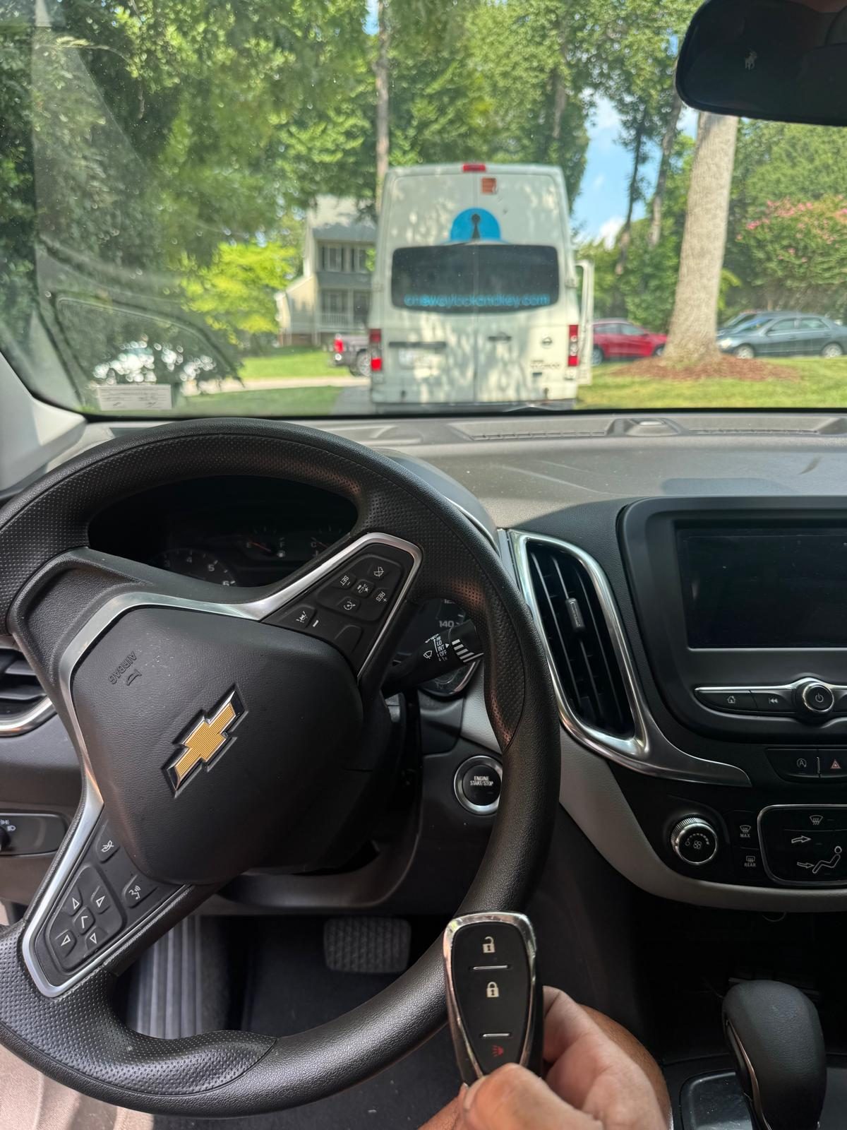Automotive key service for a Chevrolet Equinox